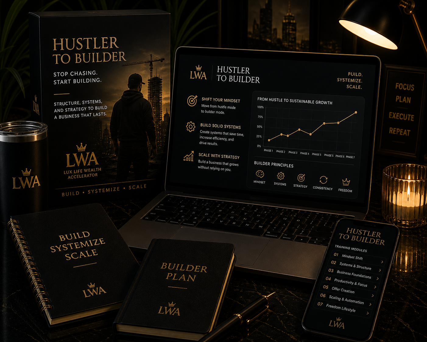 Hustler To Builder