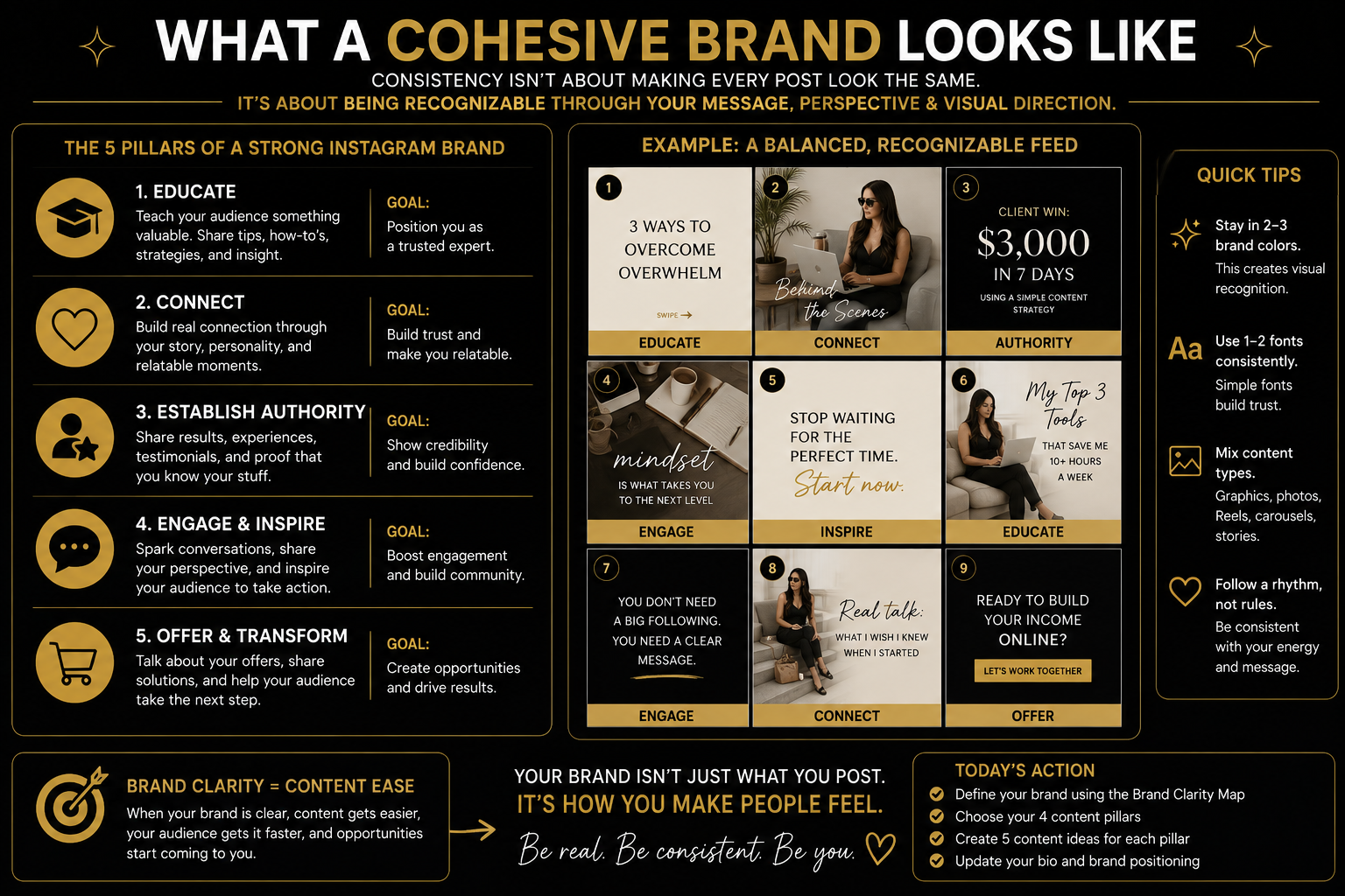 Instagram Day 3 Brand and Content Pillars How-To