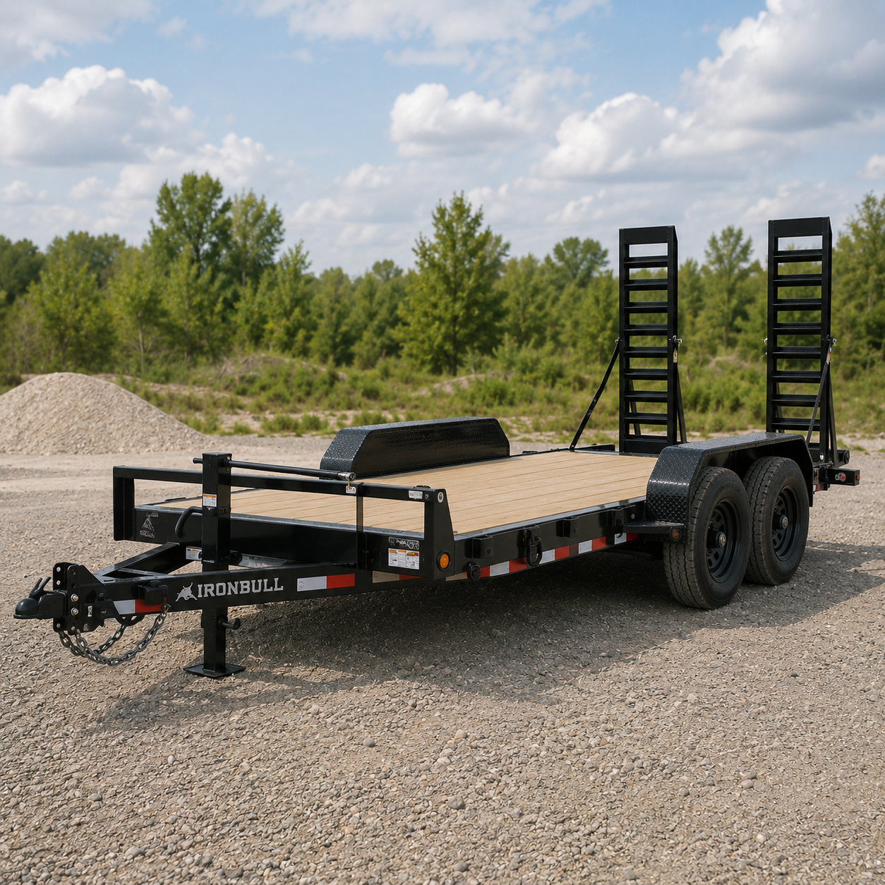 Equipment trailer rental
