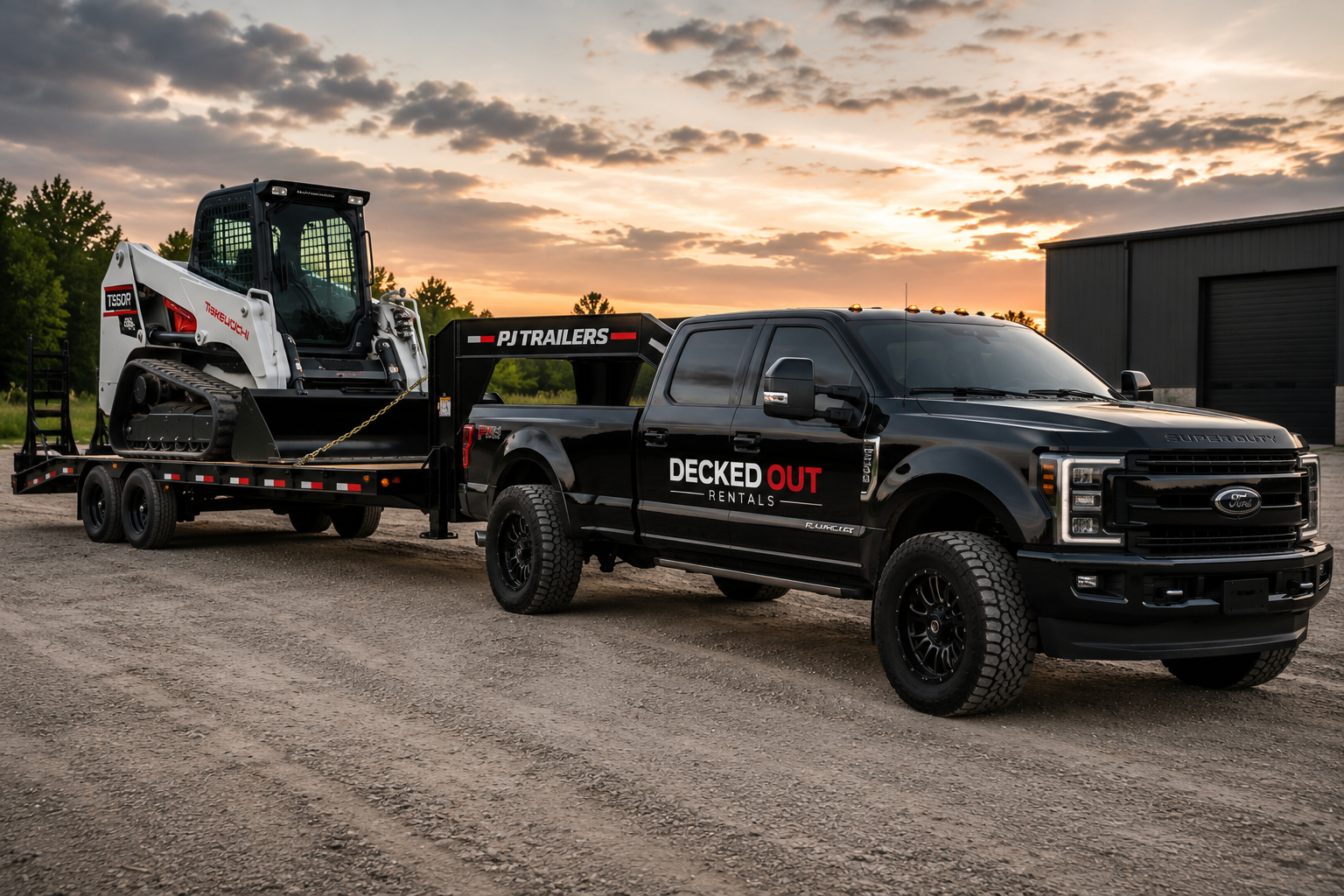 Decked Out Rentals equipment delivery
